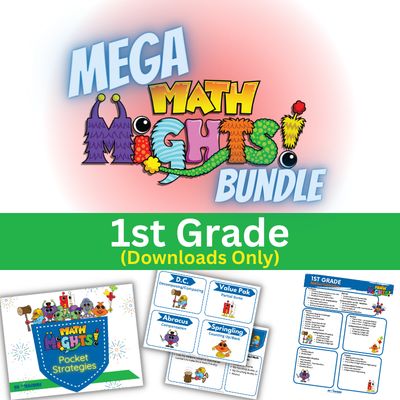 Mega Math Mights Digital Bundle: 1st Grade