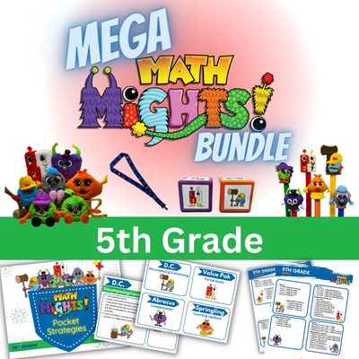 Mega Math Mights Bundle: 5th Grade