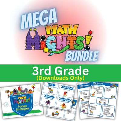 Mega Math Mights Digital Bundle: 3rd Grade Mega Math Mights Digital Bundle: 3rd Grade