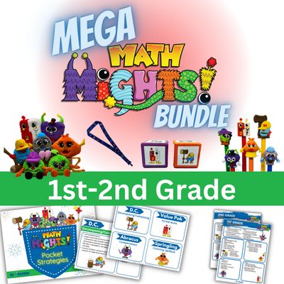 Mega Math Mights Bundle: 1st-2nd Grade