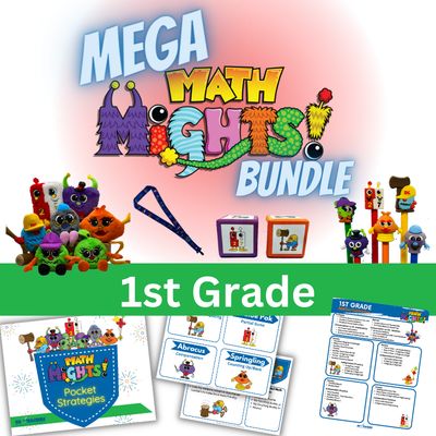 Mega Math Mights Bundle: 1st Grade