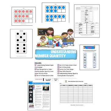 Understanding Number Quantity Screener and Tool Pack Understanding Number Quantity Screener and Tool Pack