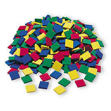 Foam Square Color Tiles (400)