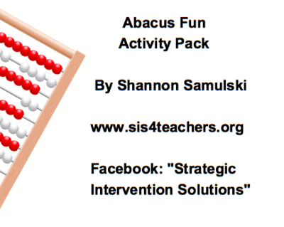 Abacus Fun Activity Pack (Addition/Subtraction)