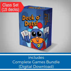 Deck o' Dots: Class Set (15 + Free Games Bundle)