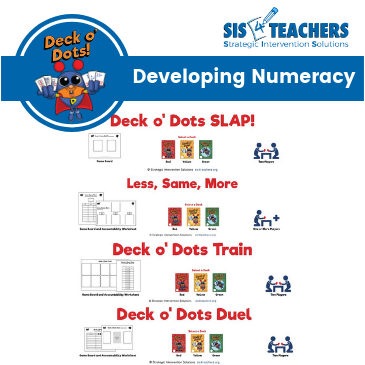 Deck o' Dots Game Bundle: Developing Numeracy