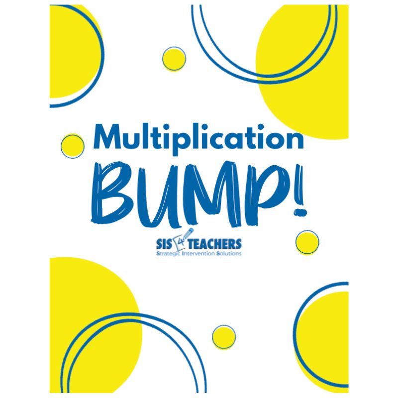Bump Multiplication Game Board and Rules