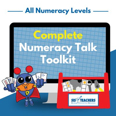 Complete Numeracy Talk Toolkit (All 6 Numeracy Levels Only)