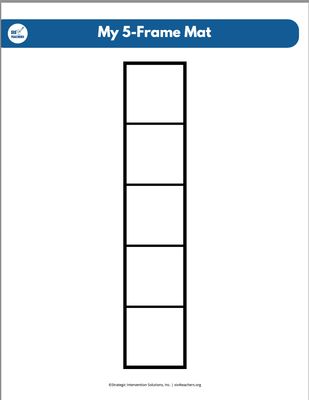 My 5-Frame Mat (set of 10)