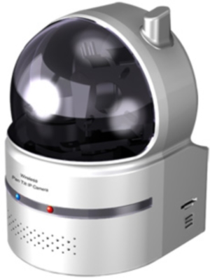 Wireless Pan &amp; Tilt CCTV Camera Plug It In &amp; Go