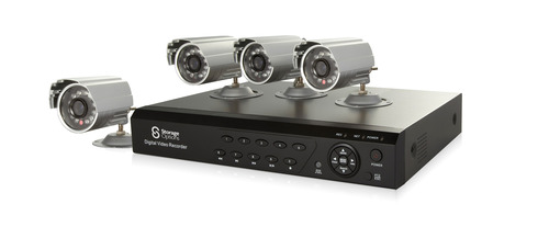 Complete 4 Channel CCTV Kit Ready To Install