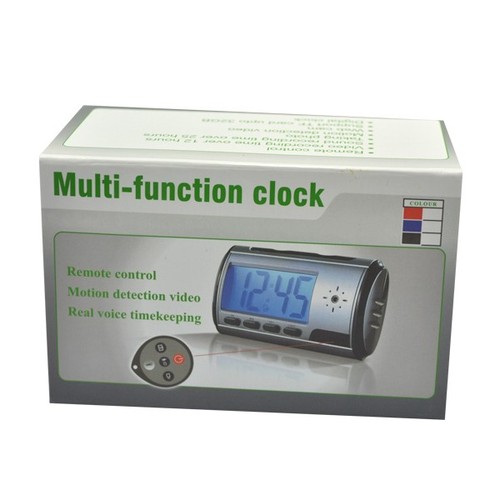 Alarm Clock with built in Hidden Camera &amp; DVR