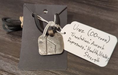 Norse Rune Pendant (Uruz)