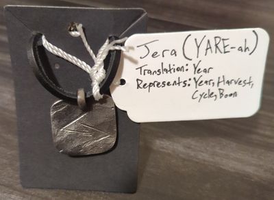 Norse Rune Pendant (Jera)
