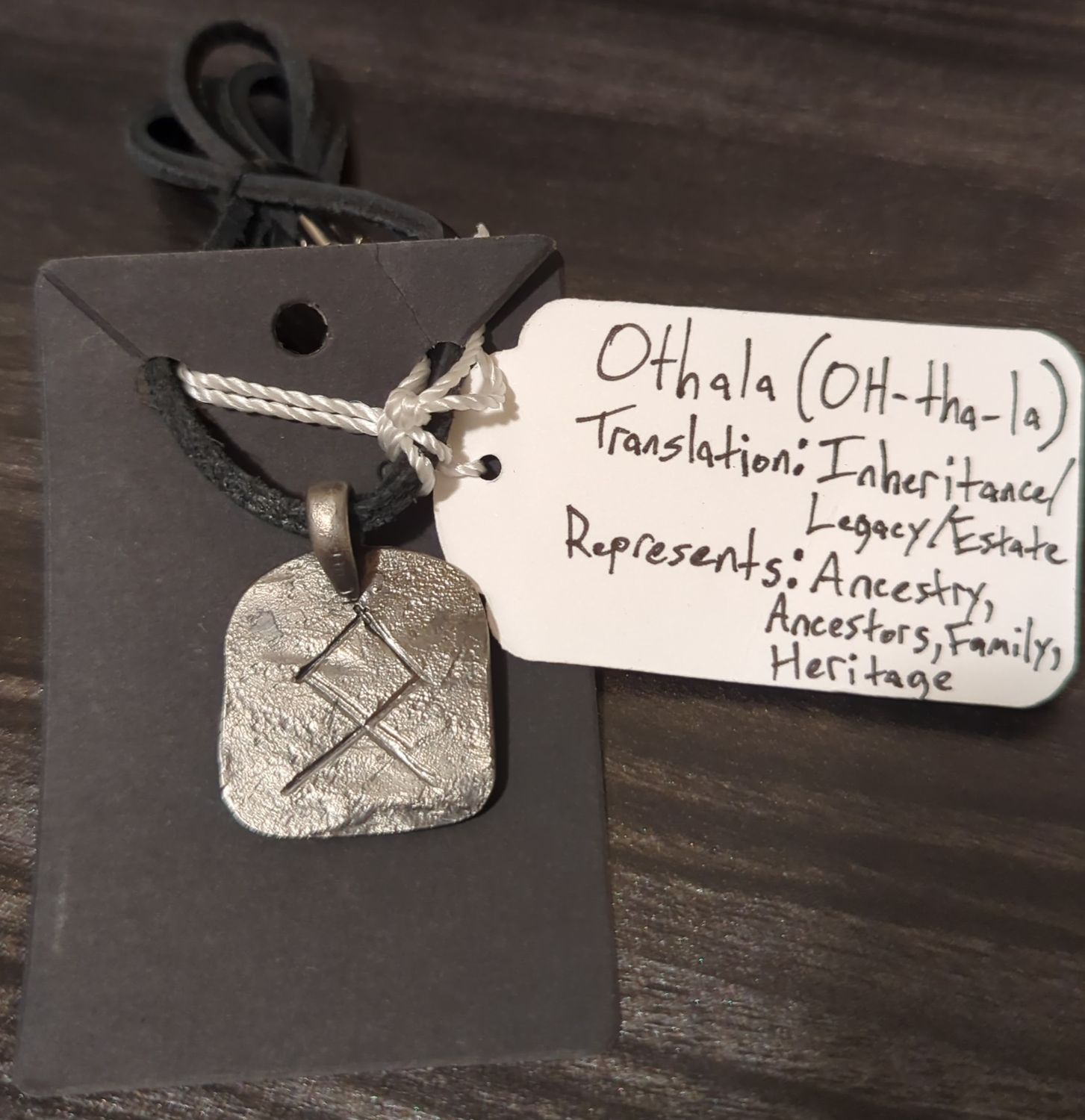 Norse Rune Pendant (Othala)
