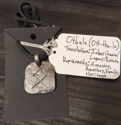 Norse Rune Pendant (Othala)