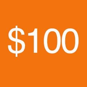 $100 Gift Certificates