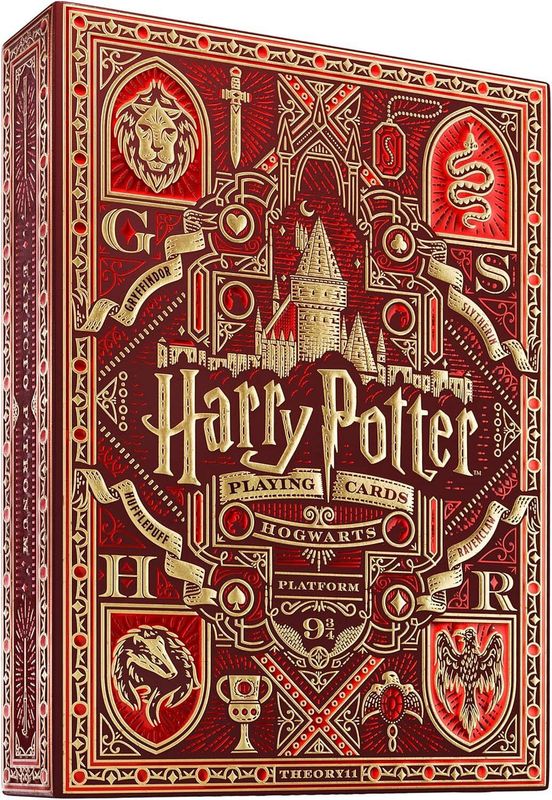 Harry Potter Playing Cards - Red - Gryffindor