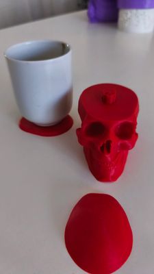 Red Skull Coaster