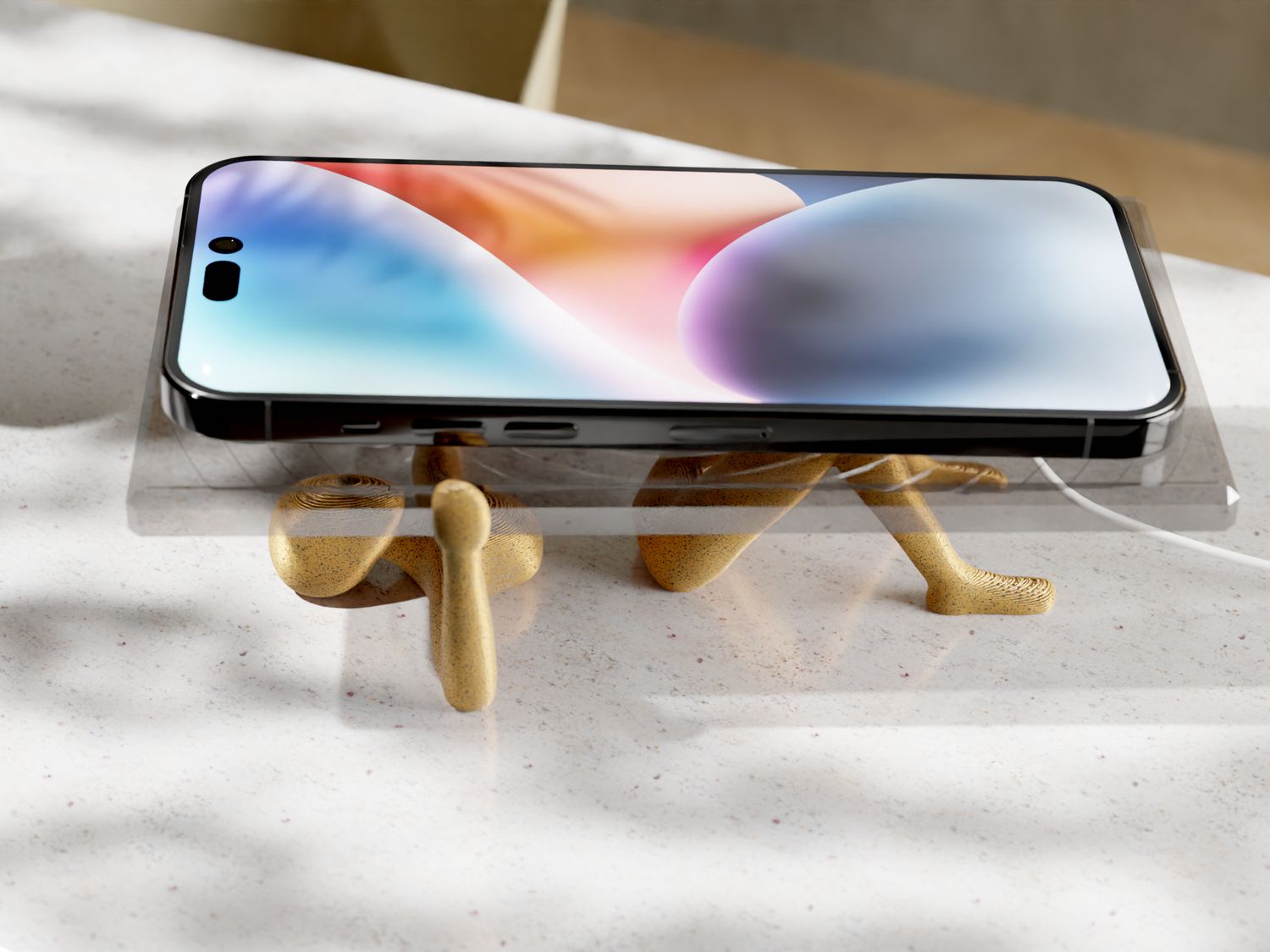 Laydown Smartphone holder