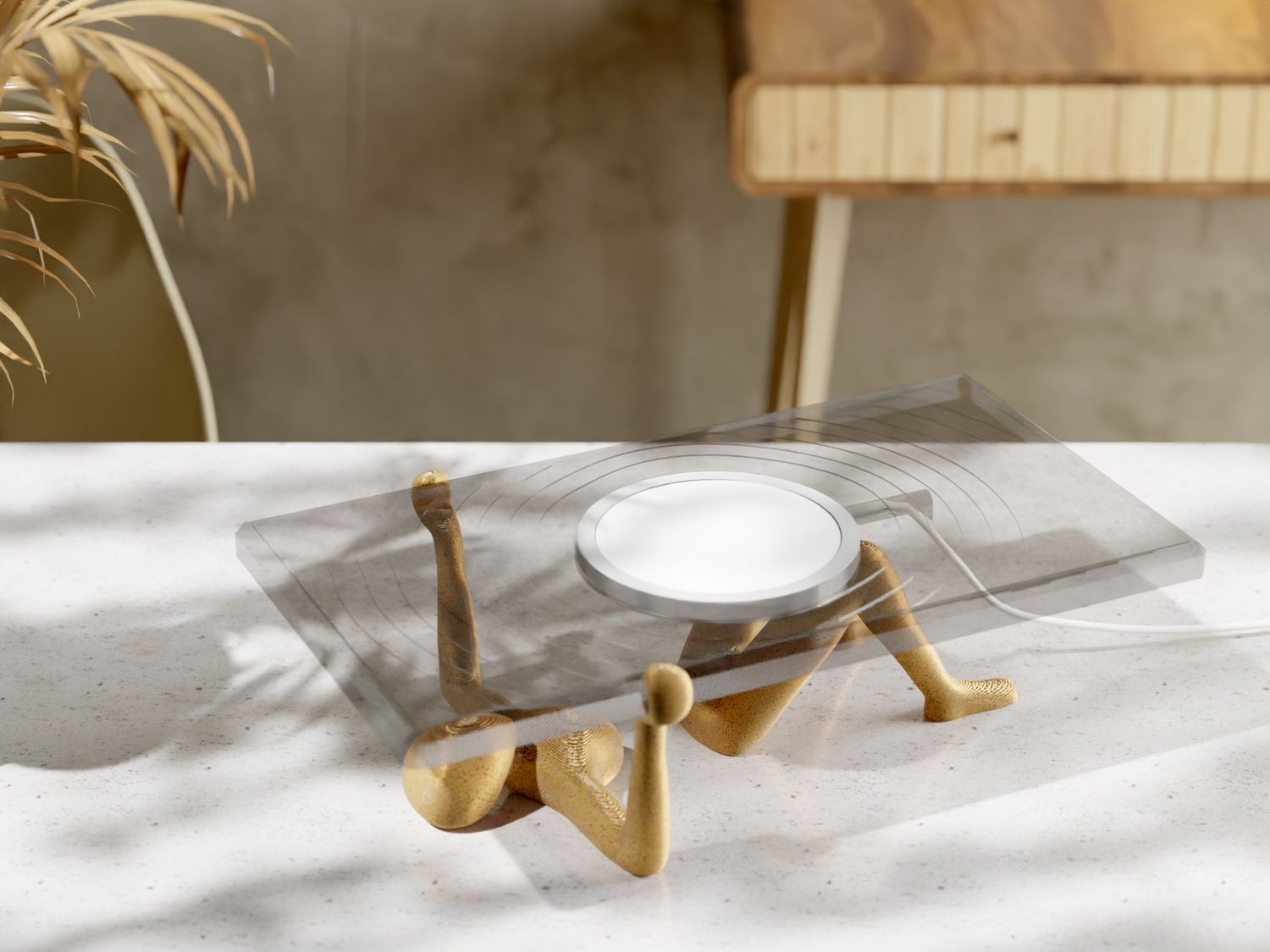 Laydown Smartphone holder