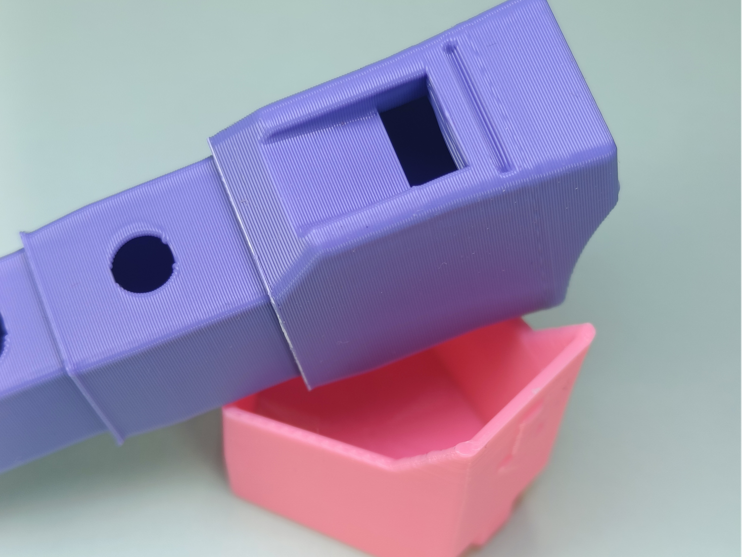 Yellow Five-note collapsible flute/whistle