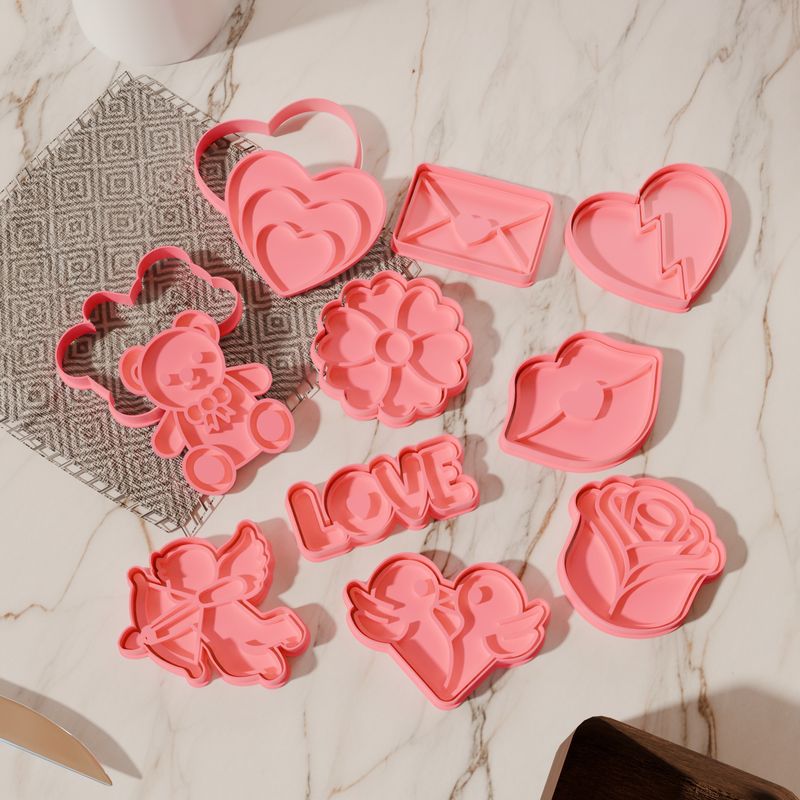 Valentine Cookies cutters