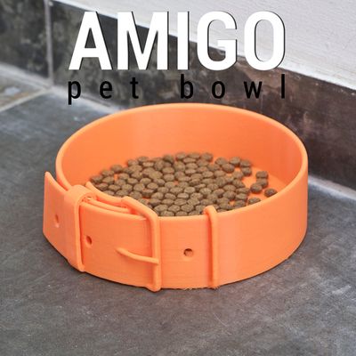 Amigo Pet Bowl Orage