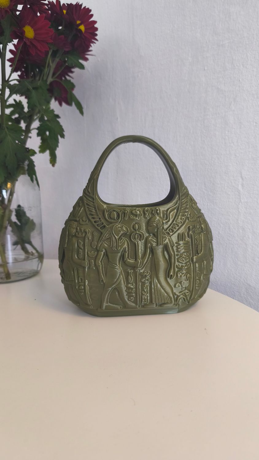 Egyptian Purse Gray