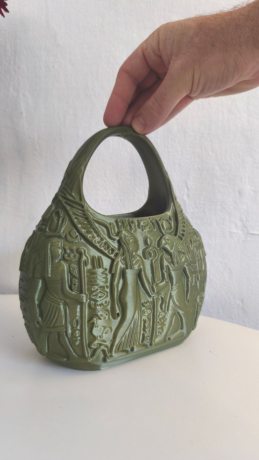 Egyptian Purse Gray
