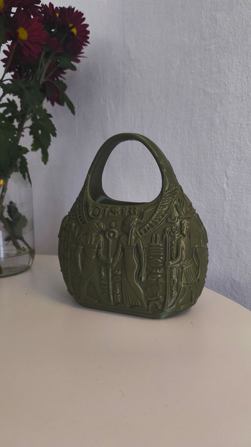 Egyptian Purse Gray