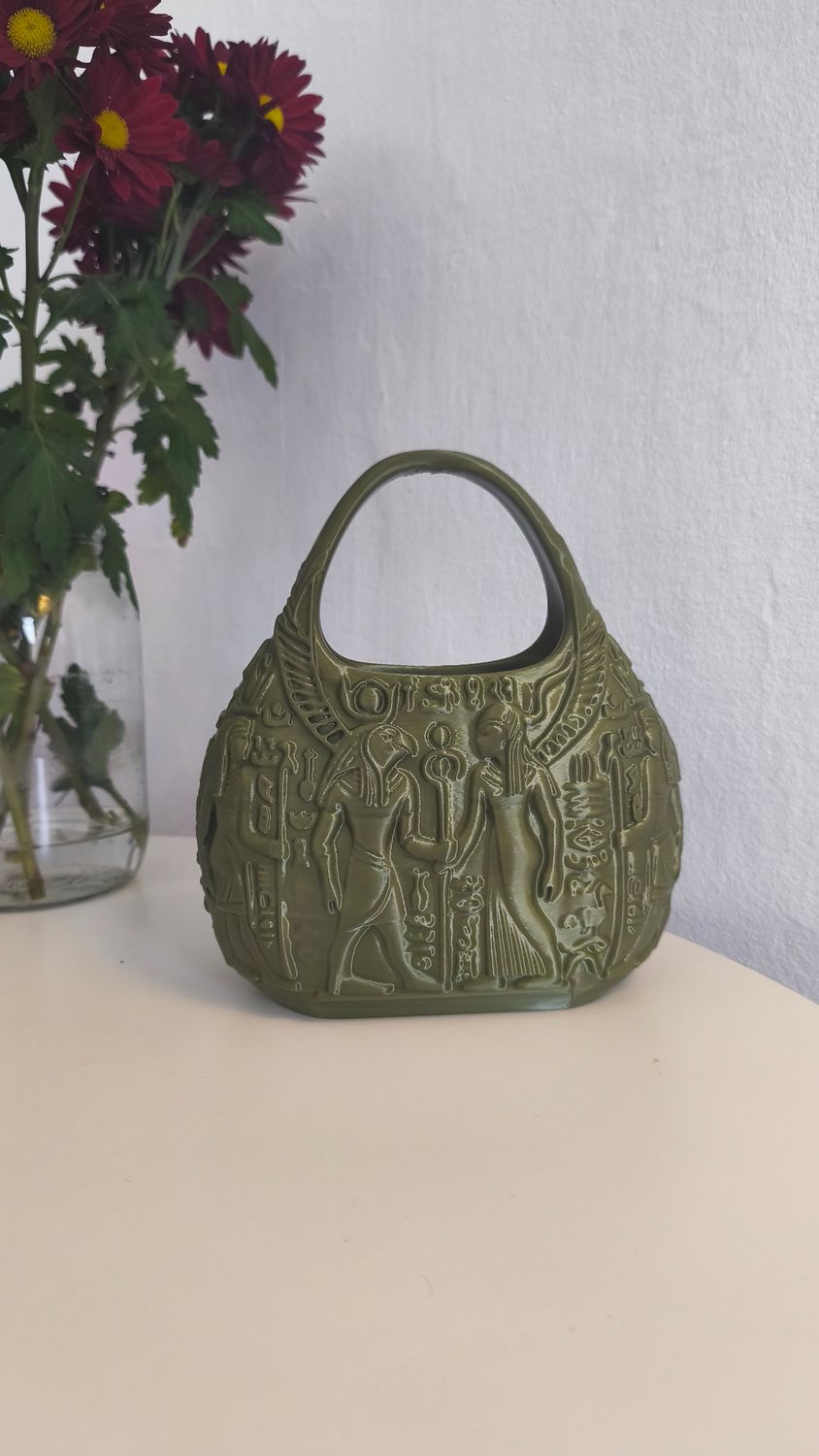Egyptian Purse Gray