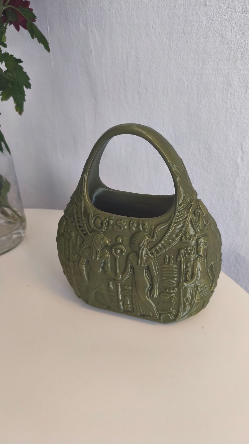 Egyptian Purse Gray