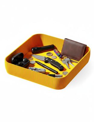 Yellow Square Organizer