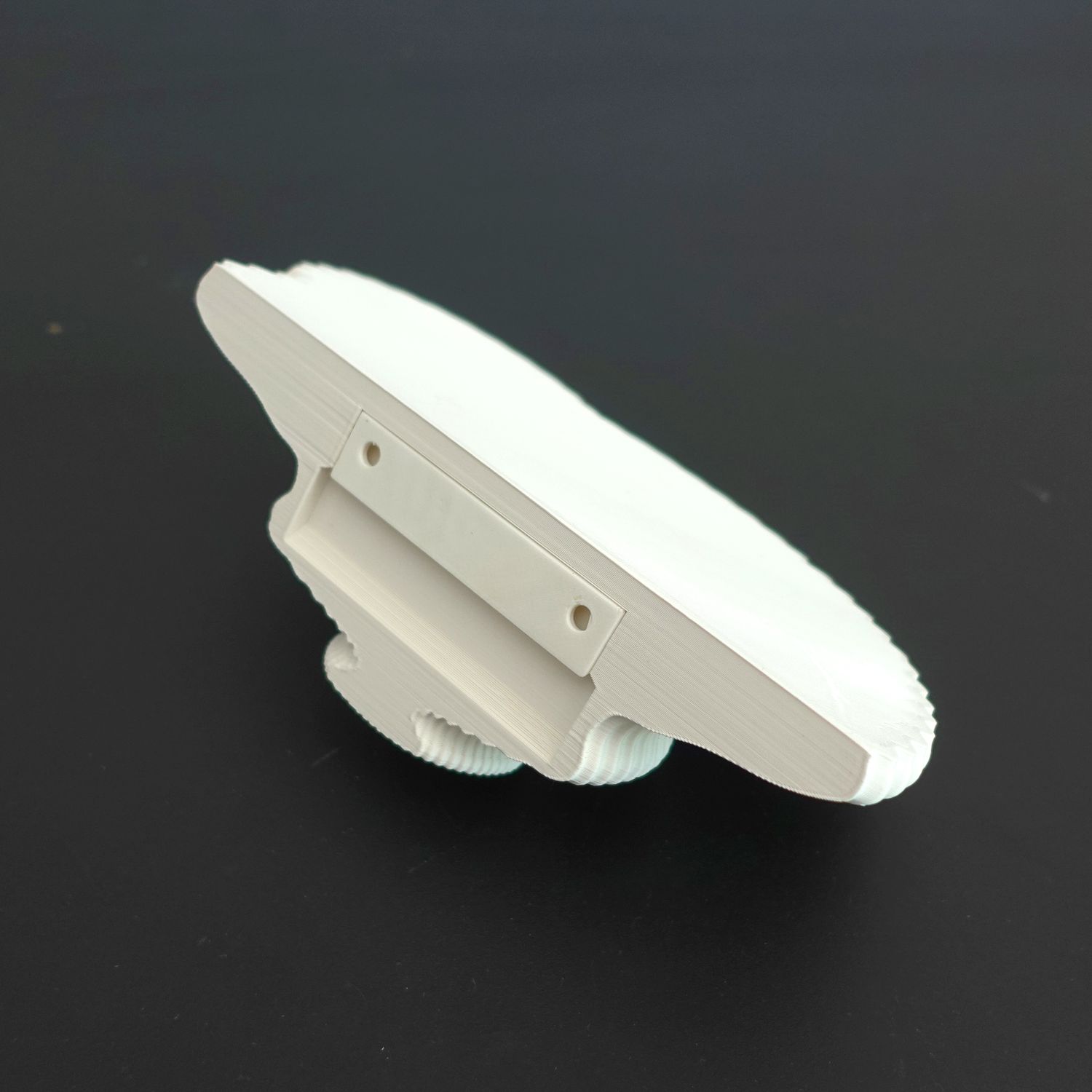 Tinder Fungus Wall Holder White