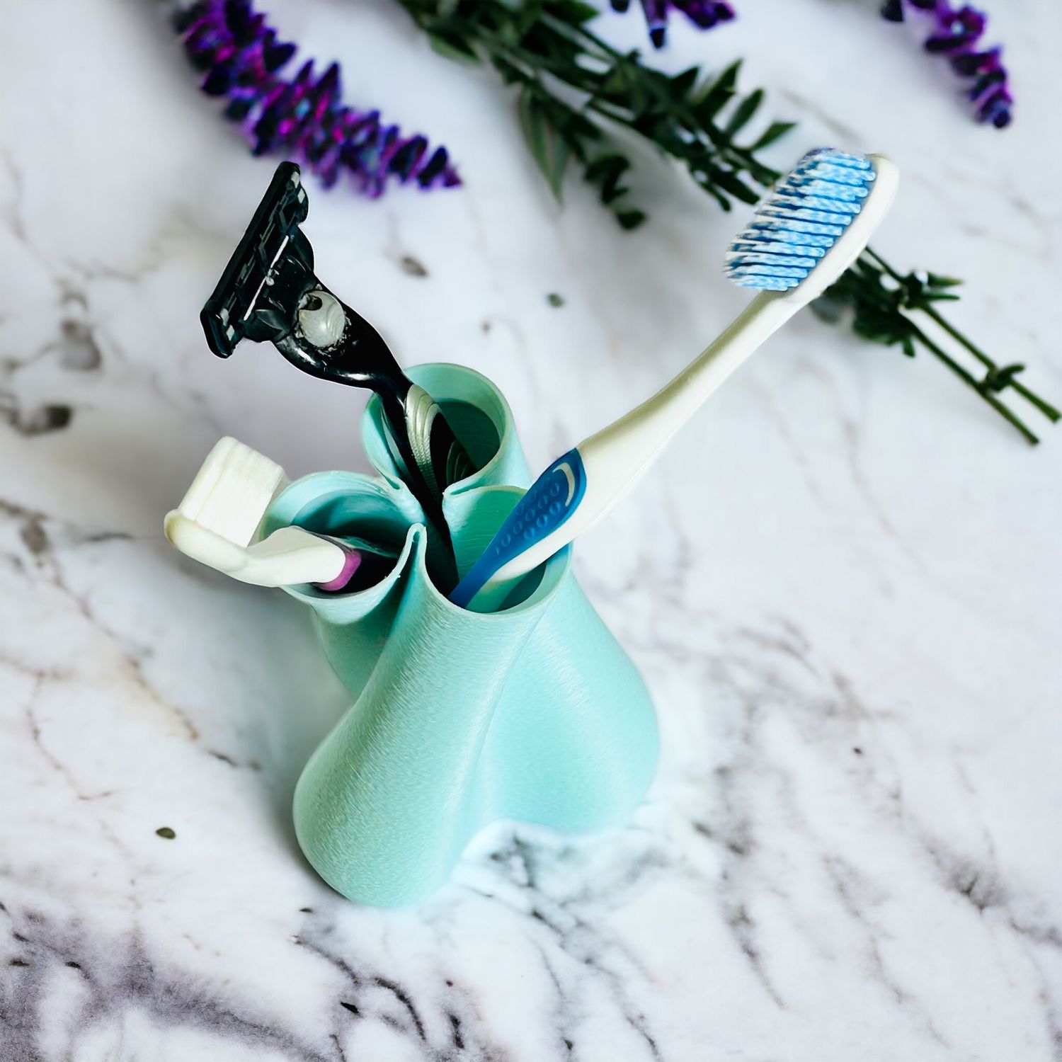 TREFLE | Toothbrush Cup Matte Blue