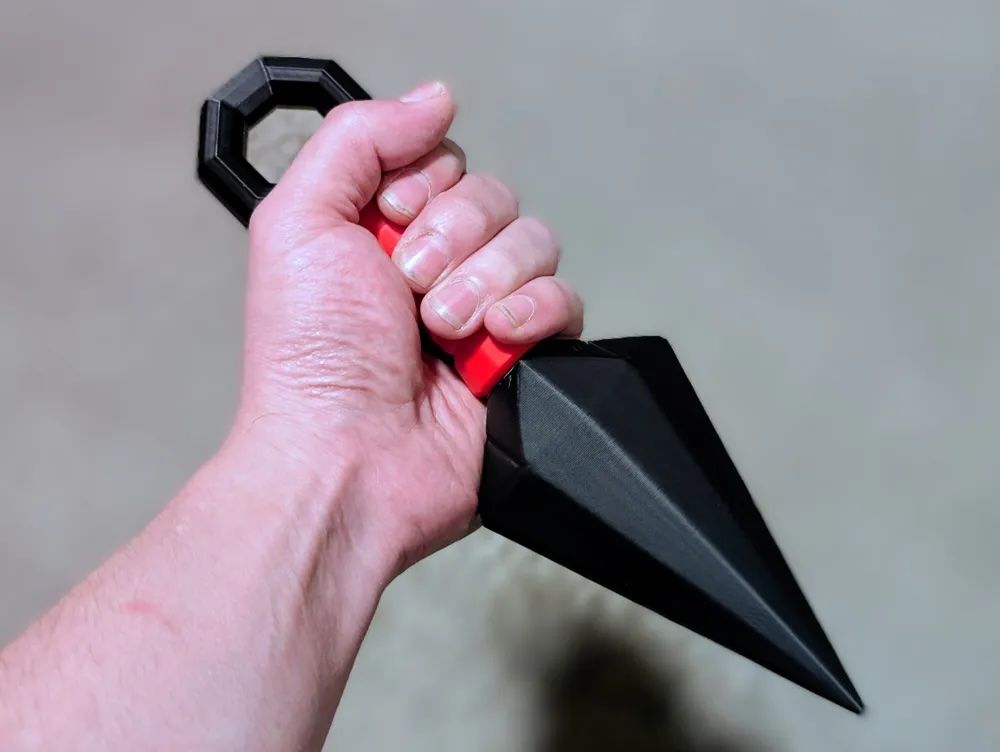 Oversized Ninja Kunai  Toy Prop &amp; Display Piece