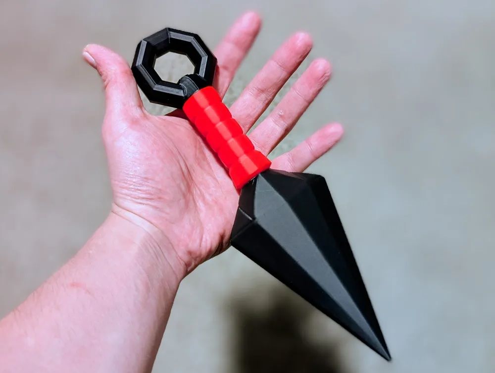 Oversized Ninja Kunai  Toy Prop &amp; Display Piece