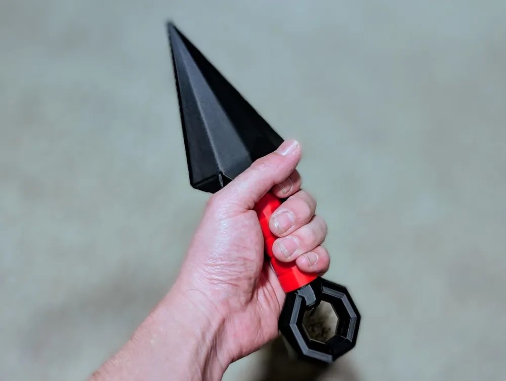 Oversized Ninja Kunai  Toy Prop &amp; Display Piece