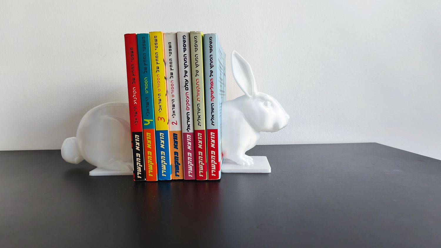 Bunny Book Holder White