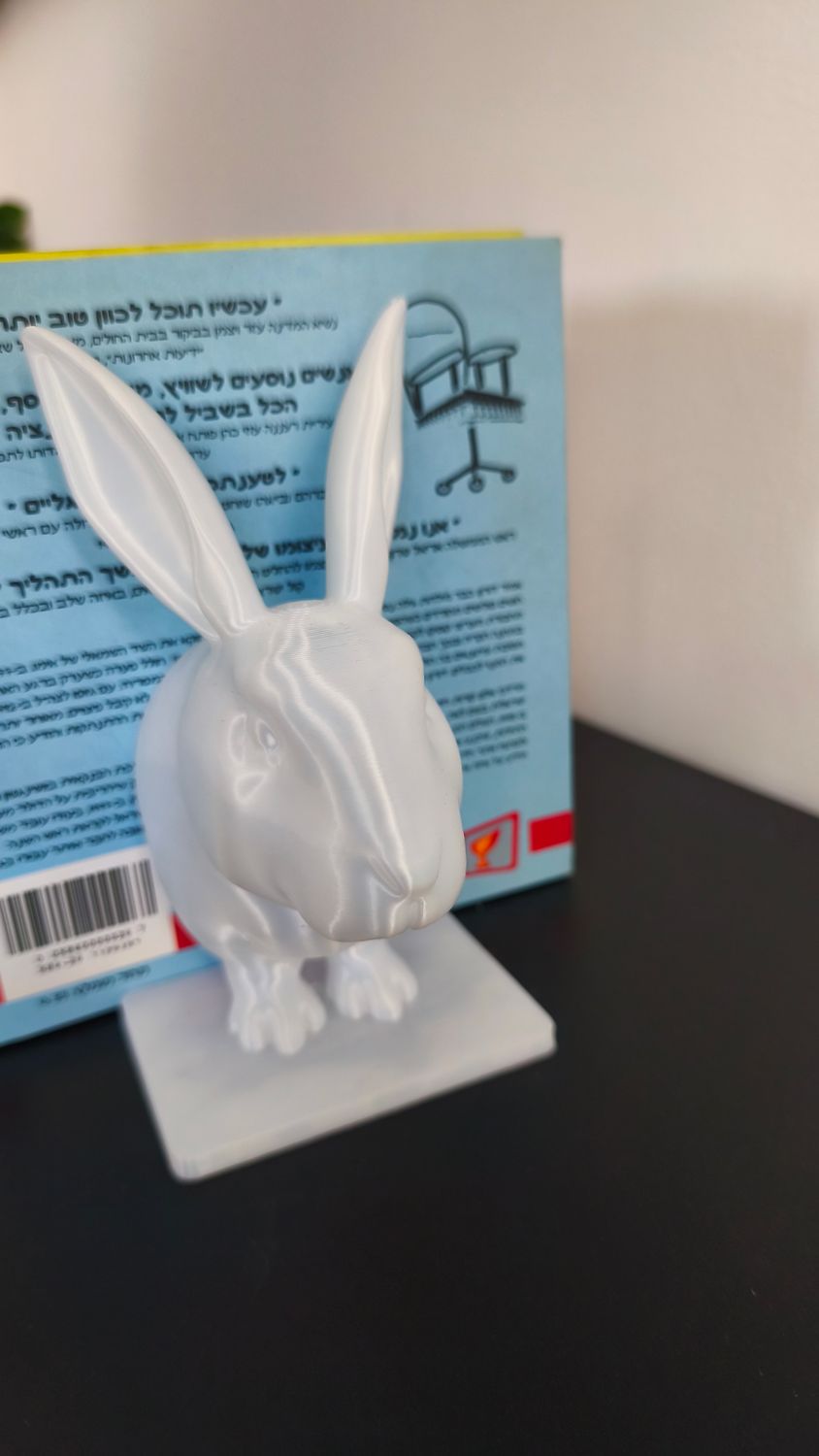 Bunny Book Holder White