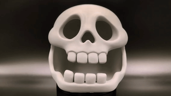 Skull Cave – Dark Decor &amp; Storage WHITE