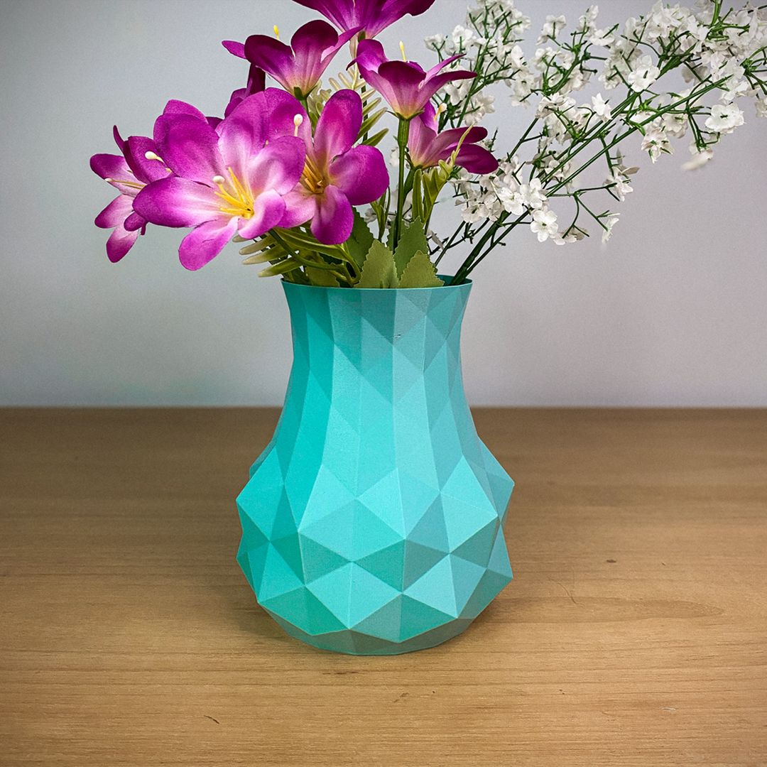 Plexa Flower Vase Light Blue