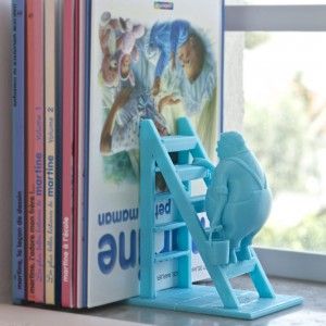 MANOSH BOOKEND – Elegant Bookshelf Blue