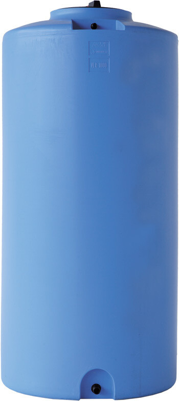 Serbatoio Cilindrico verticale in resina 120/220/300/500/1000/1500 Lt