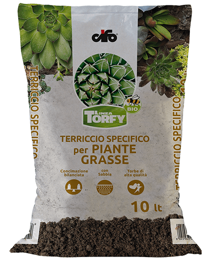 CIFO TERRICCIO SPECIFICO PIANTE GRASSE E CACTUS 10 lT