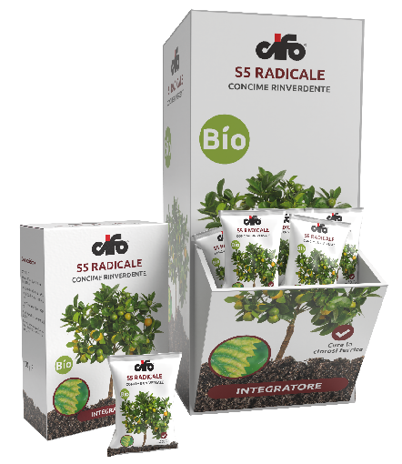 INTEGRATORE S5 RADICALE CHELATO DI FERRO BIO BUSTINA 10 gr RINVERDENTE CIFO