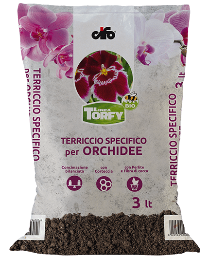 CIFO TERRICCIO SUBSTRATO SPECIFICO PER ORCHIDEA BIO 3 lT