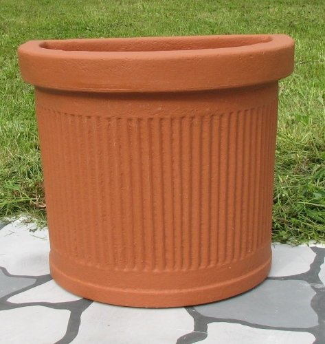 Vaso a Muro Millerighe Lugano h 40/h 53 cm