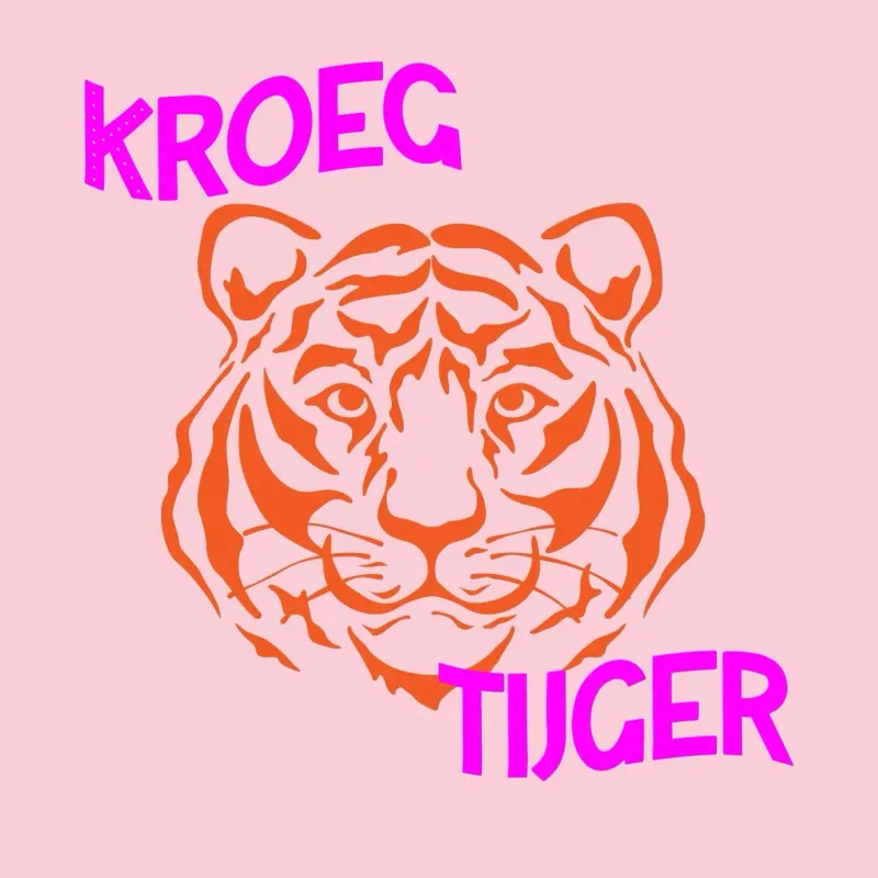 Tegeltje Kroegtijger | Grappig Cadeau voor Feestbeesten